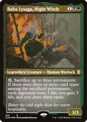 Commander Legends: Battle for Baldur's Gate 525 Baba Lysaga, Night Witch