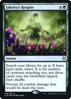 Battle for Baldur's Gate Promos 238S Jaheira's Respite