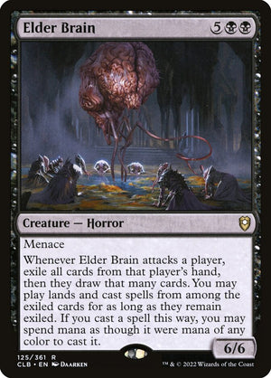 Commander Legends: Battle for Baldur's Gate 125 Elder Brain