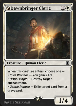 Alchemy Horizons: Baldur's Gate A-87 A-Dawnbringer Cleric