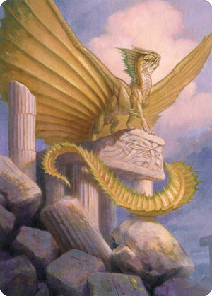 Battle for Baldur's Gate Art Series 005 Ancient Gold Dragon // Ancient Gold Dragon