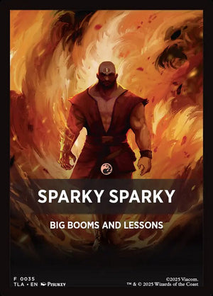 Avatar: The Last Airbender Jumpstart Front Cards 035 Sparky Sparky