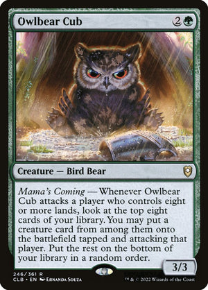 Commander Legends: Battle for Baldur's Gate 246 Owlbear Cub