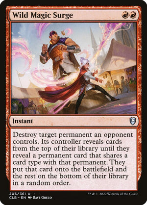 Commander Legends: Battle for Baldur's Gate 206 Wild Magic Surge