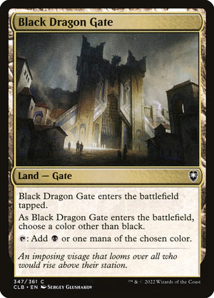 Commander Legends: Battle for Baldur's Gate 347 Black Dragon Gate