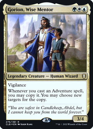 Battle for Baldur's Gate Promos 276S Gorion, Wise Mentor