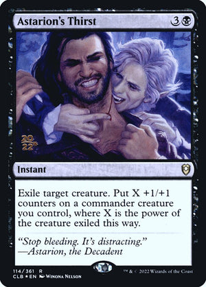Battle for Baldur's Gate Promos 114S Astarion's Thirst