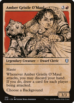 Commander Legends: Battle for Baldur's Gate 395 Amber Gristle O'Maul