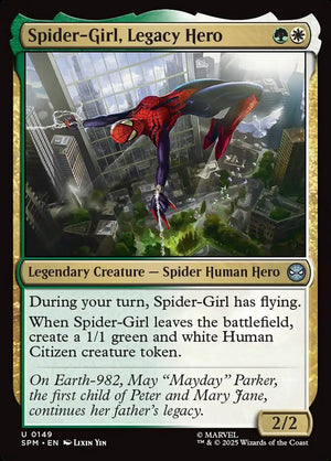 Marvel's Spider-Man 149 Spider-Girl, Legacy Hero