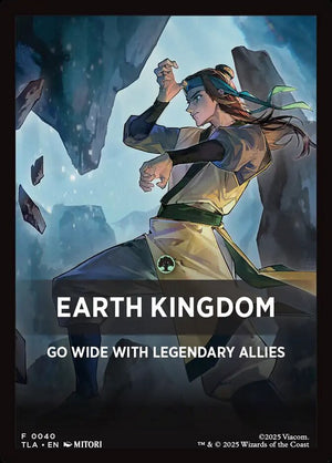 Avatar: The Last Airbender Jumpstart Front Cards 040 Earth Kingdom