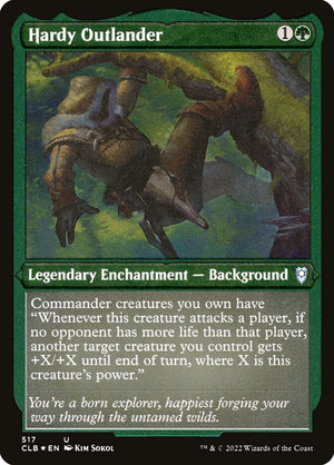 Commander Legends: Battle for Baldur's Gate 517 Hardy Outlander