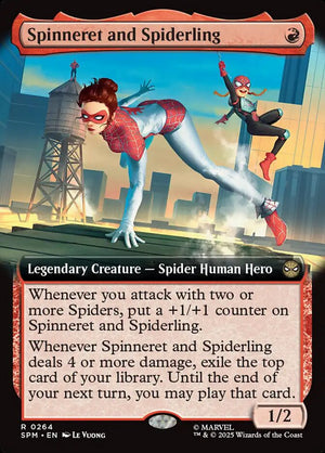 Marvel's Spider-Man 264 Spinneret and Spiderling