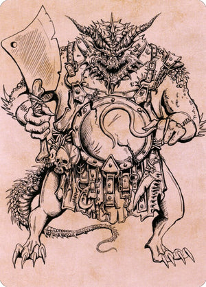 Battle for Baldur's Gate Art Series 077 Thrakkus the Butcher // Thrakkus the Butcher