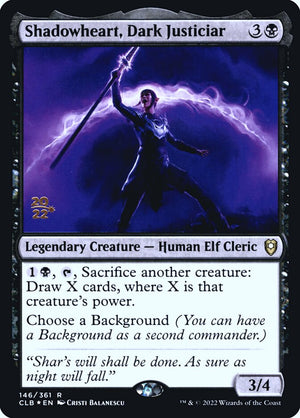 Battle for Baldur's Gate Promos 146S Shadowheart, Dark Justiciar