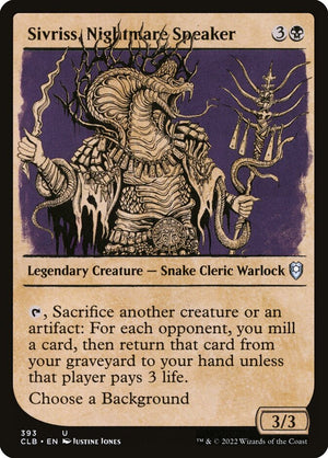 Commander Legends: Battle for Baldur's Gate 393 Sivriss, Nightmare Speaker