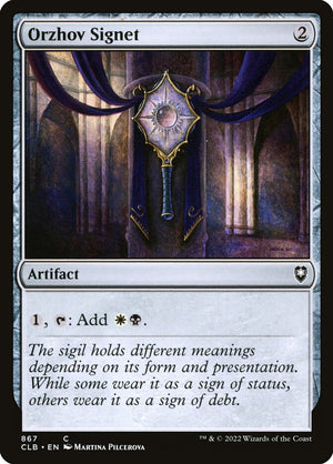 Commander Legends: Battle for Baldur's Gate 867 Orzhov Signet