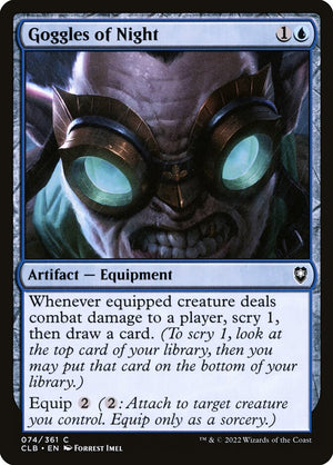 Commander Legends: Battle for Baldur's Gate 074 Goggles of Night