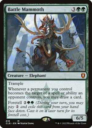 Commander Legends: Battle for Baldur's Gate 818 Battle Mammoth