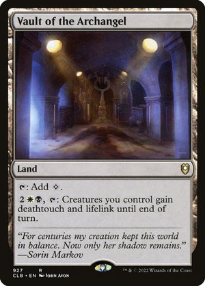 Commander Legends: Battle for Baldur's Gate 927 Vault of the Archangel