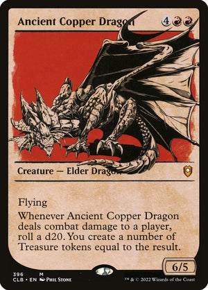 Commander Legends: Battle for Baldur's Gate 396 Ancient Copper Dragon
