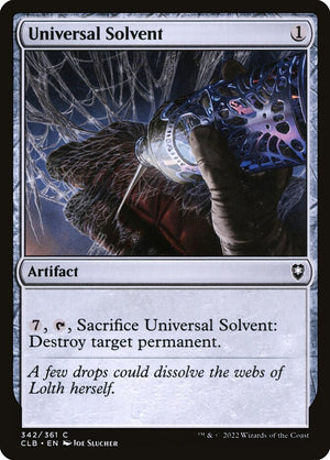 Commander Legends: Battle for Baldur's Gate 342 Universal Solvent