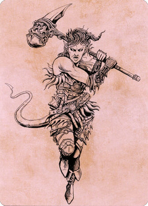 Battle for Baldur's Gate Art Series 054 Karlach, Fury of Avernus // Karlach, Fury of Avernus