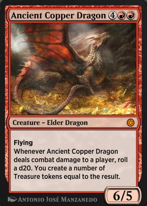 Alchemy Horizons: Baldur's Gate 174 Ancient Copper Dragon