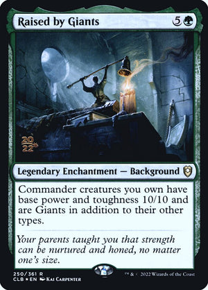 Battle for Baldur's Gate Promos 250S Raised by Giants