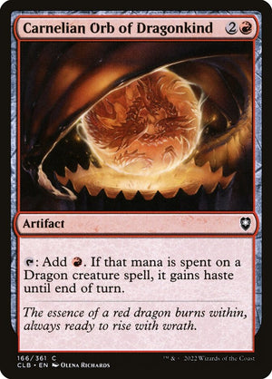 Commander Legends: Battle for Baldur's Gate 166 Carnelian Orb of Dragonkind