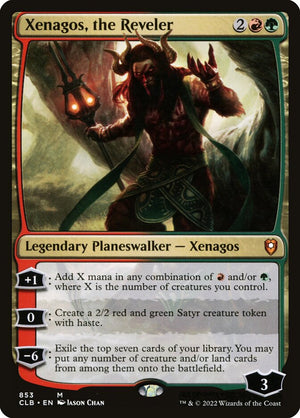 Commander Legends: Battle for Baldur's Gate 853 Xenagos, the Reveler