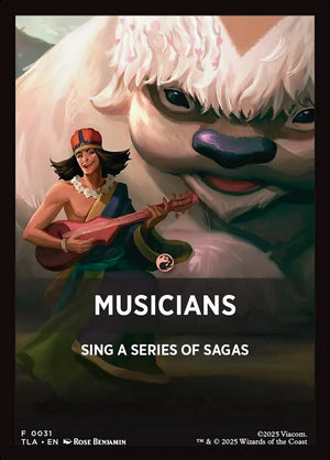 Avatar: The Last Airbender Jumpstart Front Cards 031 Musicians