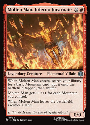 Marvel's Spider-Man 084 Molten Man, Inferno Incarnate