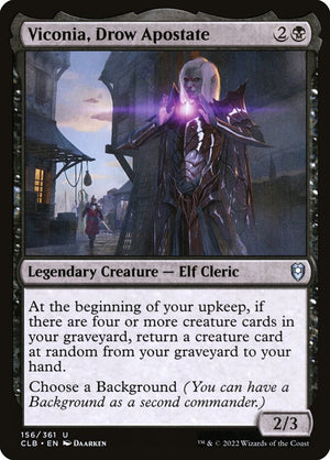 Commander Legends: Battle for Baldur's Gate 156 Viconia, Drow Apostate