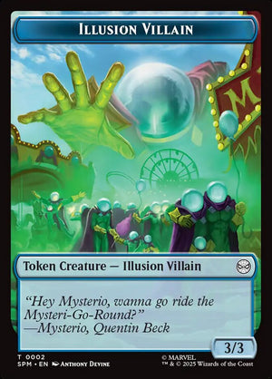 Marvel's Spider-Man Tokens 002 Illusion Villain