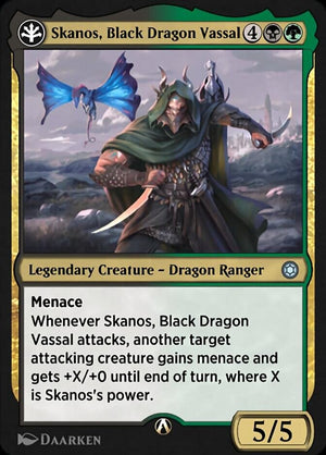 Alchemy Horizons: Baldur's Gate 018B Skanos, Black Dragon Vassal