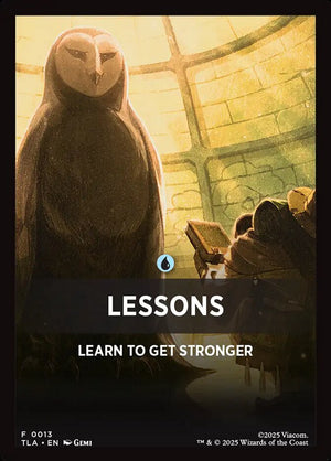 Avatar: The Last Airbender Jumpstart Front Cards 013 Lessons