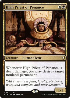 Commander Legends: Battle for Baldur's Gate 848 High Priest of Penance