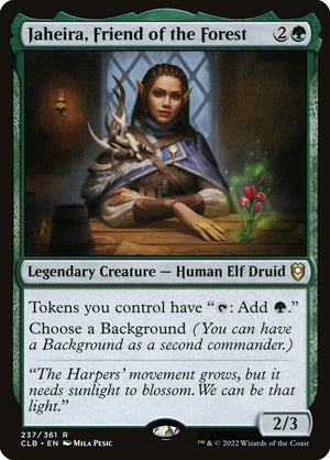 Commander Legends: Battle for Baldur's Gate 237 Jaheira, Friend of the Forest