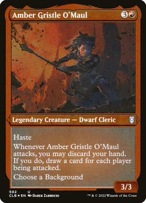 Commander Legends: Battle for Baldur's Gate 502 Amber Gristle O'Maul