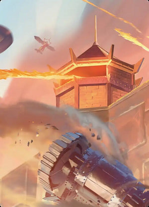 Avatar: the Last Airbender Eternal Art Series 003 Fire Nation Turret // Fire Nation Turret