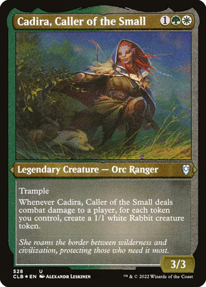 Commander Legends: Battle for Baldur's Gate 528 Cadira, Caller of the Small