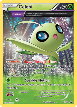 XY Black Star Promos XY93 Celebi