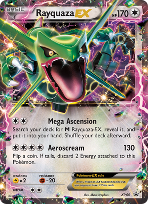 XY Black Star Promos XY66 Rayquaza EX