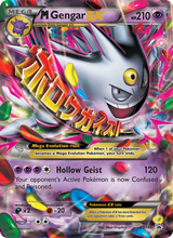 XY Black Star Promos XY166 M Gengar-EX