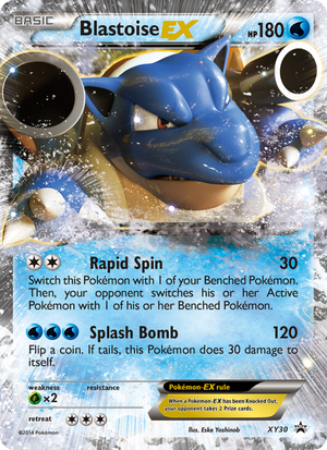 XY Black Star Promos XY30 Blastoise EX