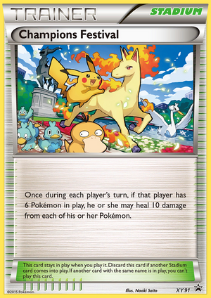 XY Black Star Promos XY91 Champions Festival