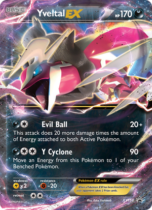 XY Black Star Promos XY150 Yveltal EX