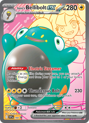 SVP Black Star Promos 194 Iono's Bellibolt ex