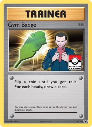 XY Black Star Promos XY210 Gym Badge