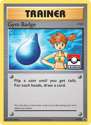 XY Black Star Promos XY204 Gym Badge